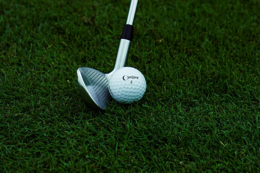 golf club iron for short game and golf ball